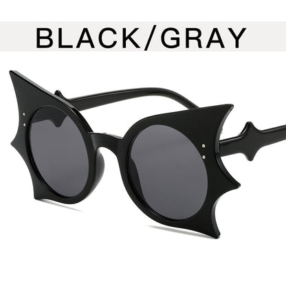 Óculos de Sol Vintage Bat Punk UV400