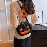Bolso de Hombro Calabaza de Halloween