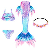 Traje de baño cola de sirena