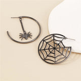 Pendientes vintage de esqueleto para Halloween