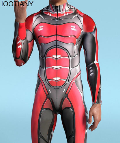 Traje Steampunk Robô Tecnologia Outfit 2023