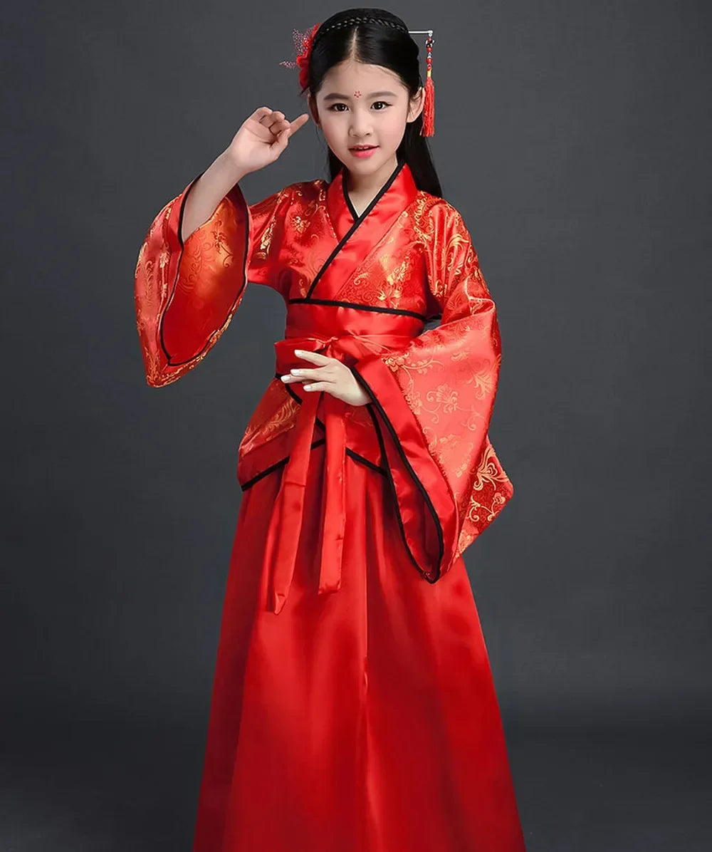 Fantasia Infantil Kimono Yukata Gueixa