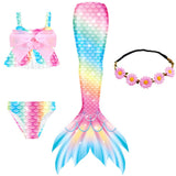 Traje de baño cola de sirena