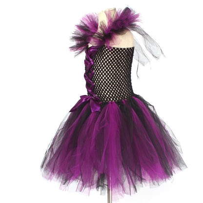 Traje de Bruxa Infantil para Halloween