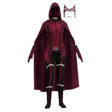 Fantasia Cosplay Feiticeira Escarlate Luxo
