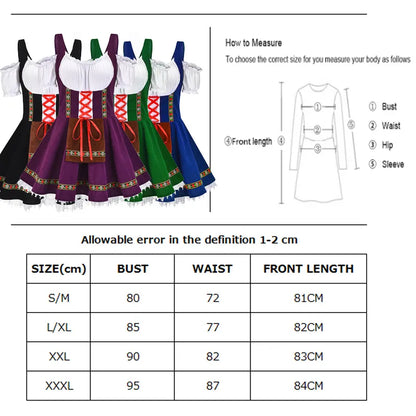 Traje Oktoberfest Alemão Tradicional Alpen Fraulein