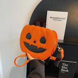 Bolso de Hombro Calabaza de Halloween