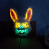 Máscara de Conejo LED Brillante