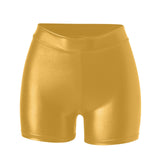 Shorts de cuero sexy para discoteca