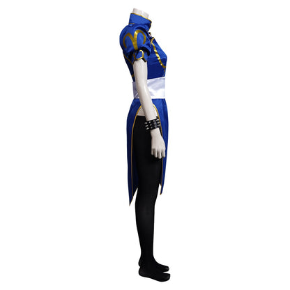 Chun Li Cosplay Conjunto Completo
