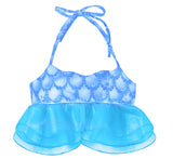 Bikini Cola de Sirena 3 Piezas