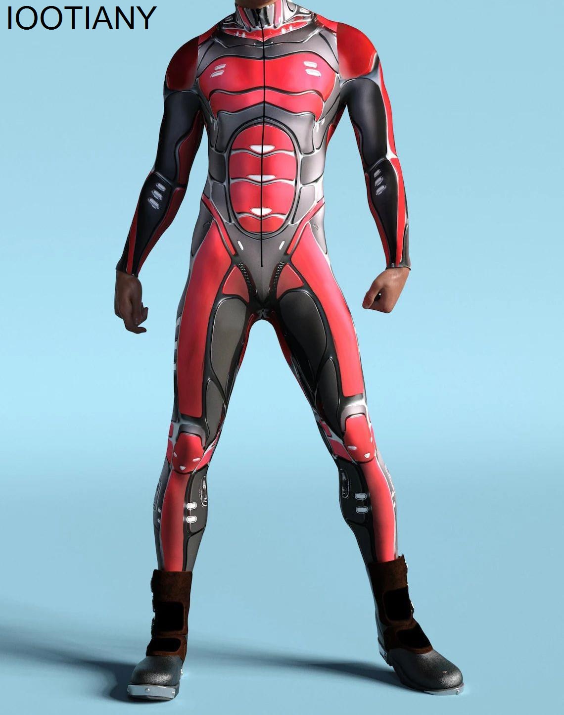 Traje Steampunk Robô Tecnologia Outfit 2023