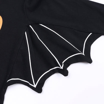 Traje de Halloween Morcego Macacão Infantil