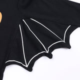 Traje de Halloween Morcego Macacão Infantil