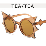 Gafas de sol vintage Bat Punk UV400