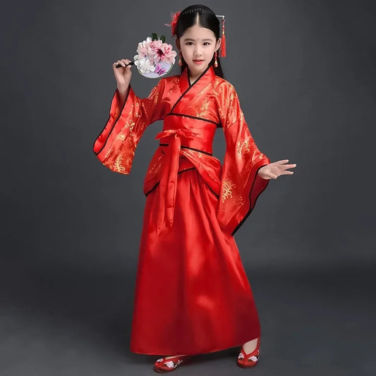 Fantasia Infantil Kimono Yukata Gueixa