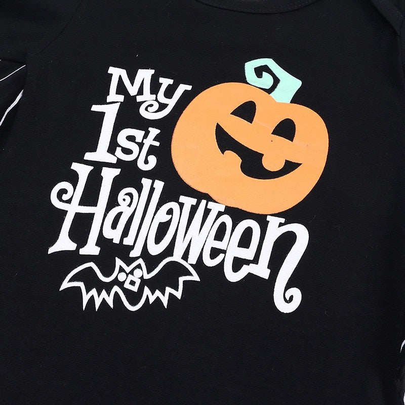 Traje de Halloween Morcego Macacão Infantil