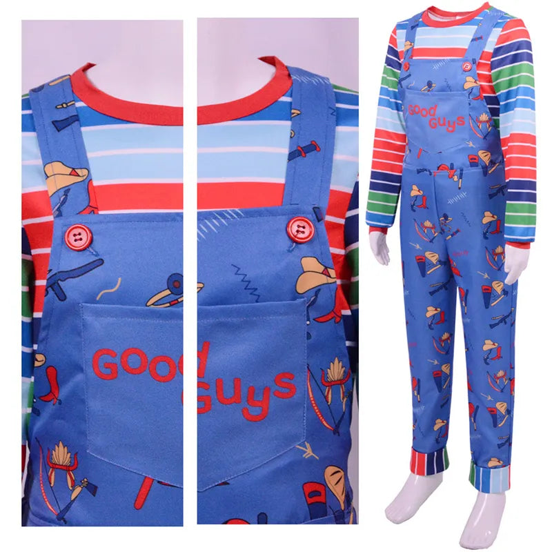 Fantasia de Chucky Halloween Adulto e Infantil