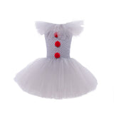 Traje de Palhaço Assustador Vestido Tutu