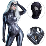 Cosplay de Spider MJ con el simbionte de Gata Negra