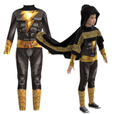 Disfraz de Black Adam para niños (traje + capa)