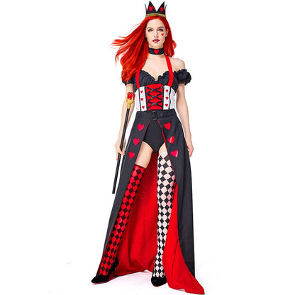 Cosplay Rainha de Copas Luxo