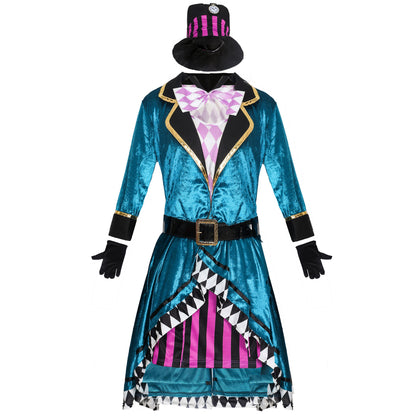 Fantasia Chapeleiro Maluco Luxo Feminina