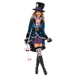 Fantasia Chapeleiro Maluco Luxo Feminina