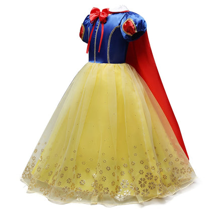 Branca de Neve Fantasia Infantil Luxo