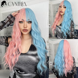Peluca sintética para Cosplay