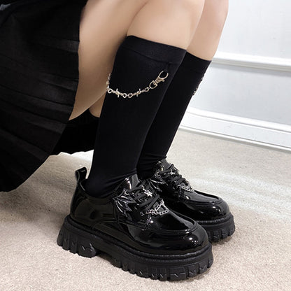 Sapatos Góticos Wandinha Addams