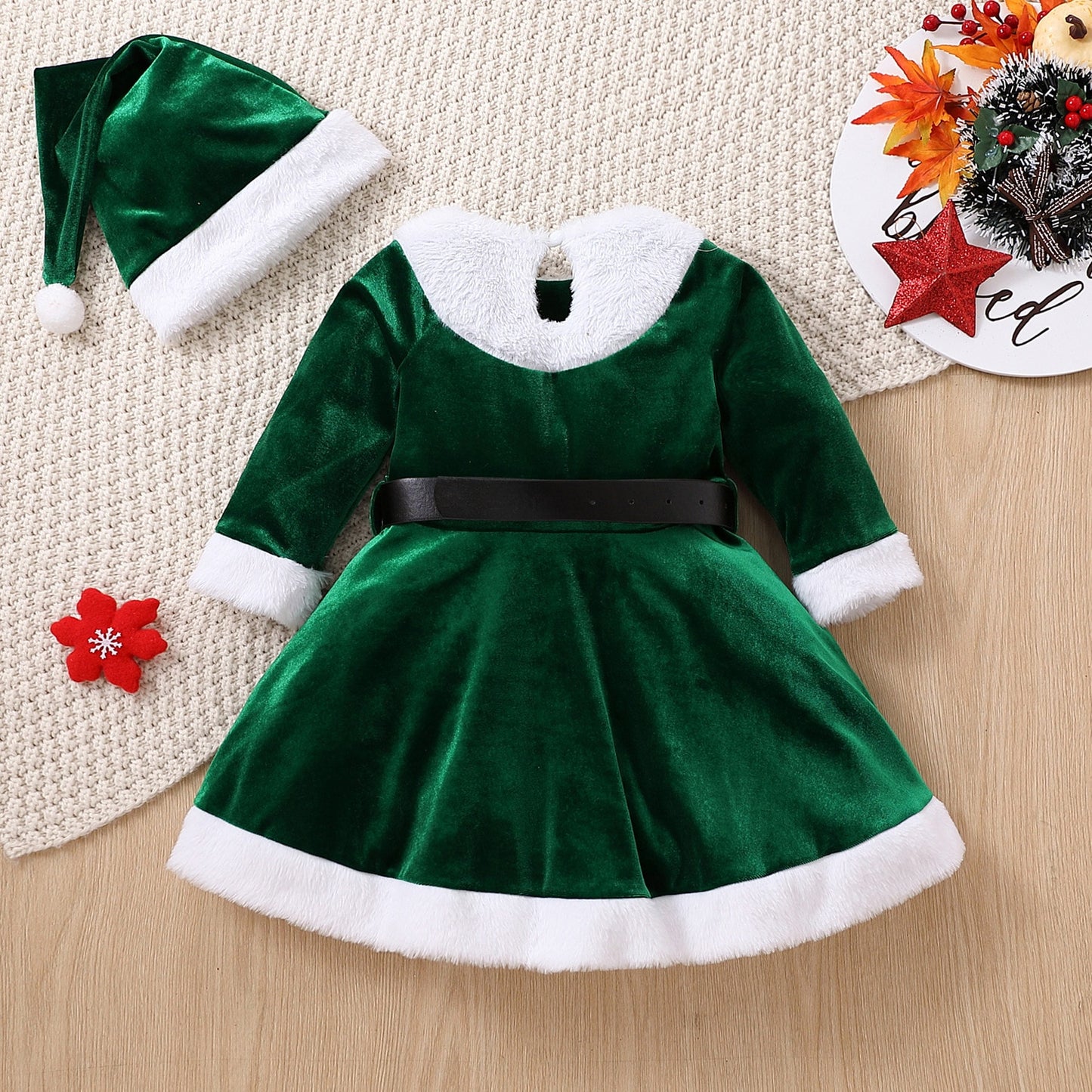 Fantasia de Natal Papai Noel Infantil