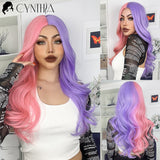 Peluca sintética para Cosplay