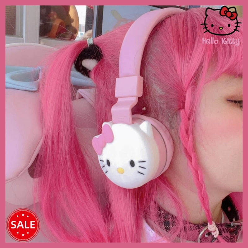 Fones de Ouvido sem Fio Hello Kitty