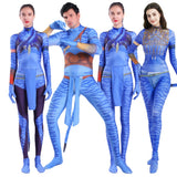 Disfraz de cosplay de Avatar con cola