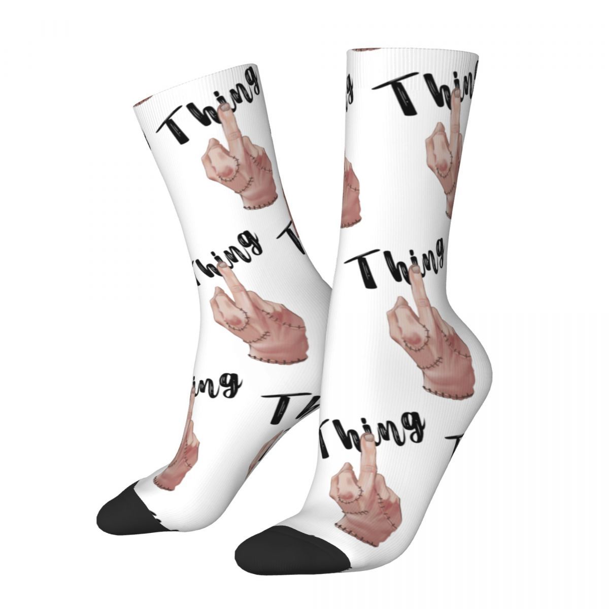 Meias Temáticas Wandinha Addams