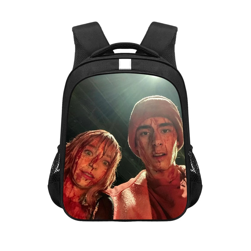 Mochila Escolar Temática Wandinha Enid