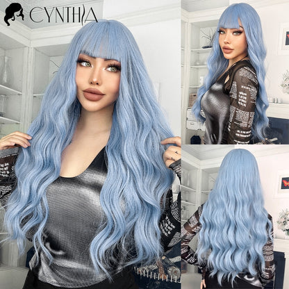 Peruca sintética para Cosplay
