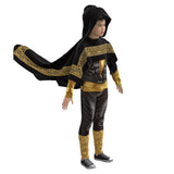 Disfraz de Black Adam para niños (traje + capa)