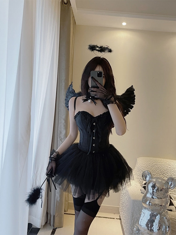 Fantasia Cosplay Fada Anjo