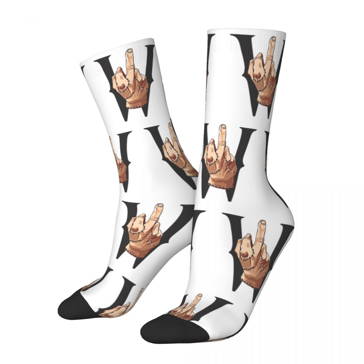 Meias Temáticas Wandinha Addams