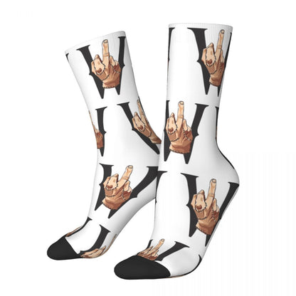 Meias Temáticas Wandinha Addams