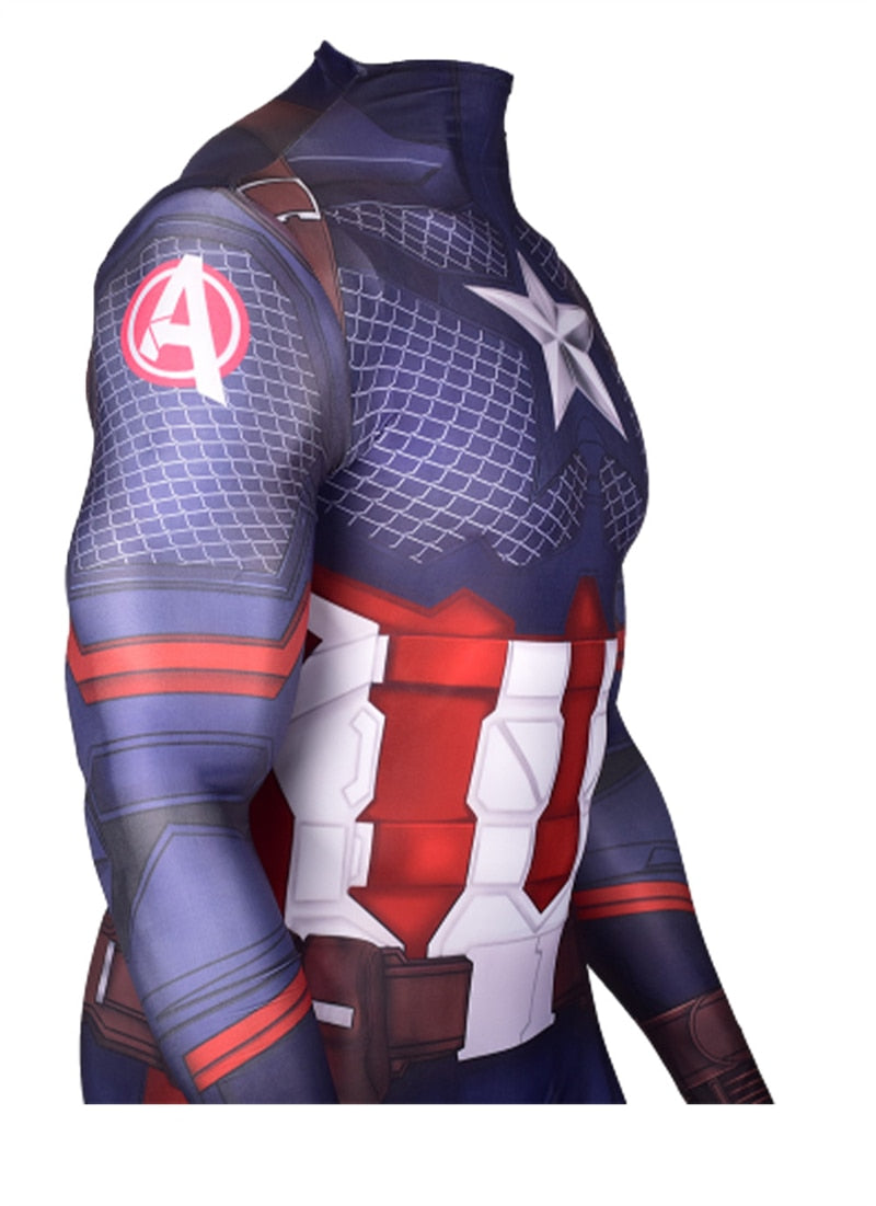 Fantasia Capitão América Adulto