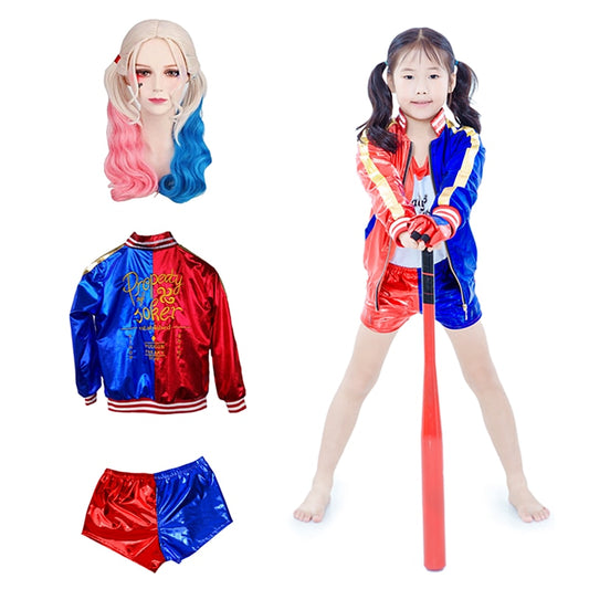 Cosplay Harley Quinn (Infantil e Adulto)