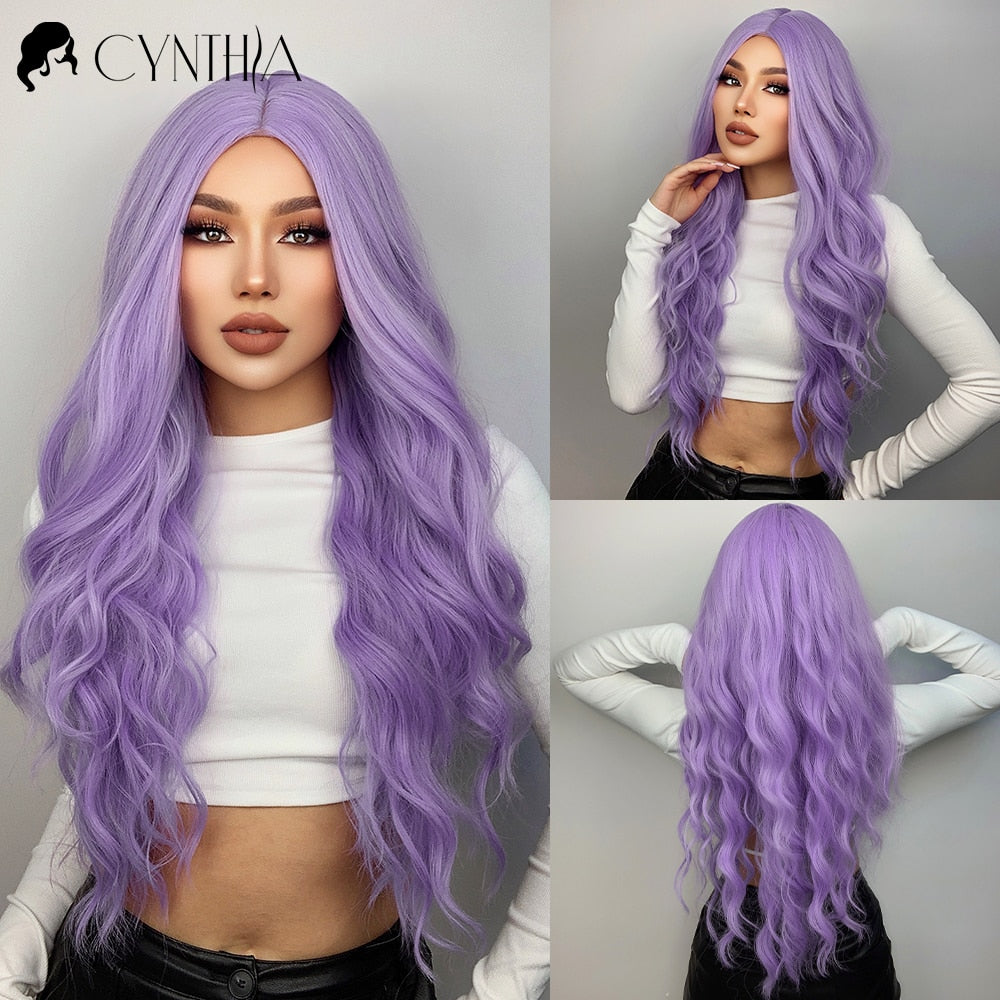 Peruca sintética para Cosplay