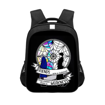 Mochila Escolar Temática Wandinha Enid