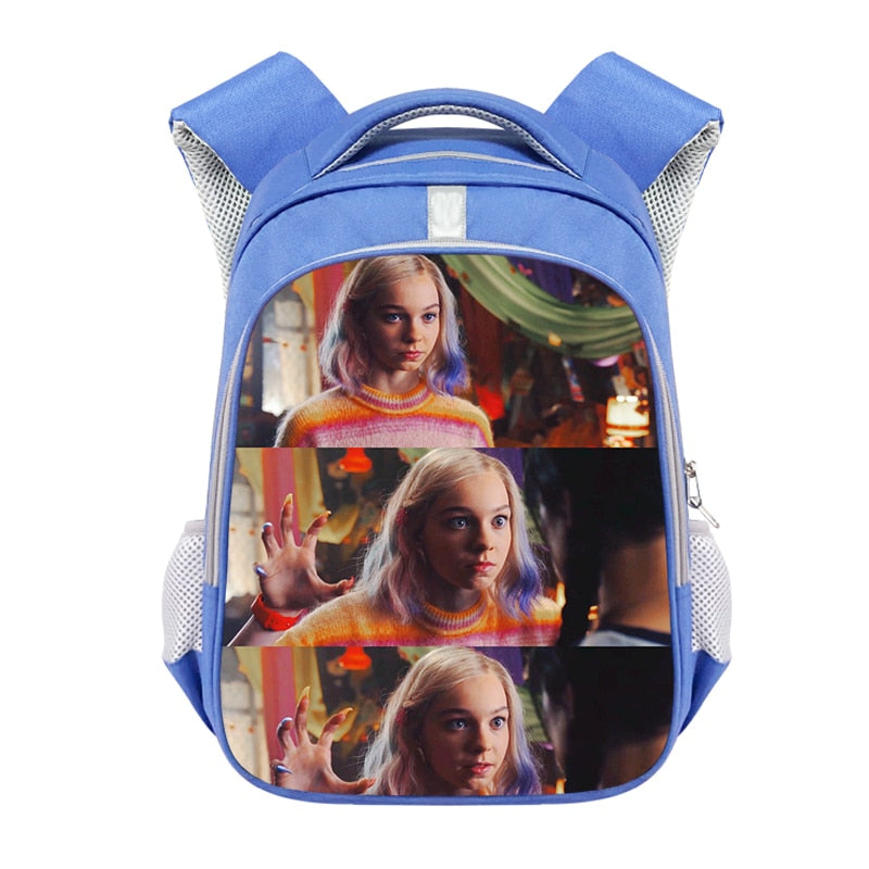 Mochila Escolar Temática Wandinha Enid