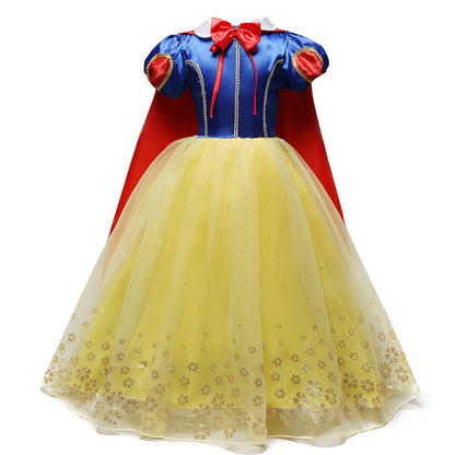 Branca de Neve Fantasia Infantil Luxo