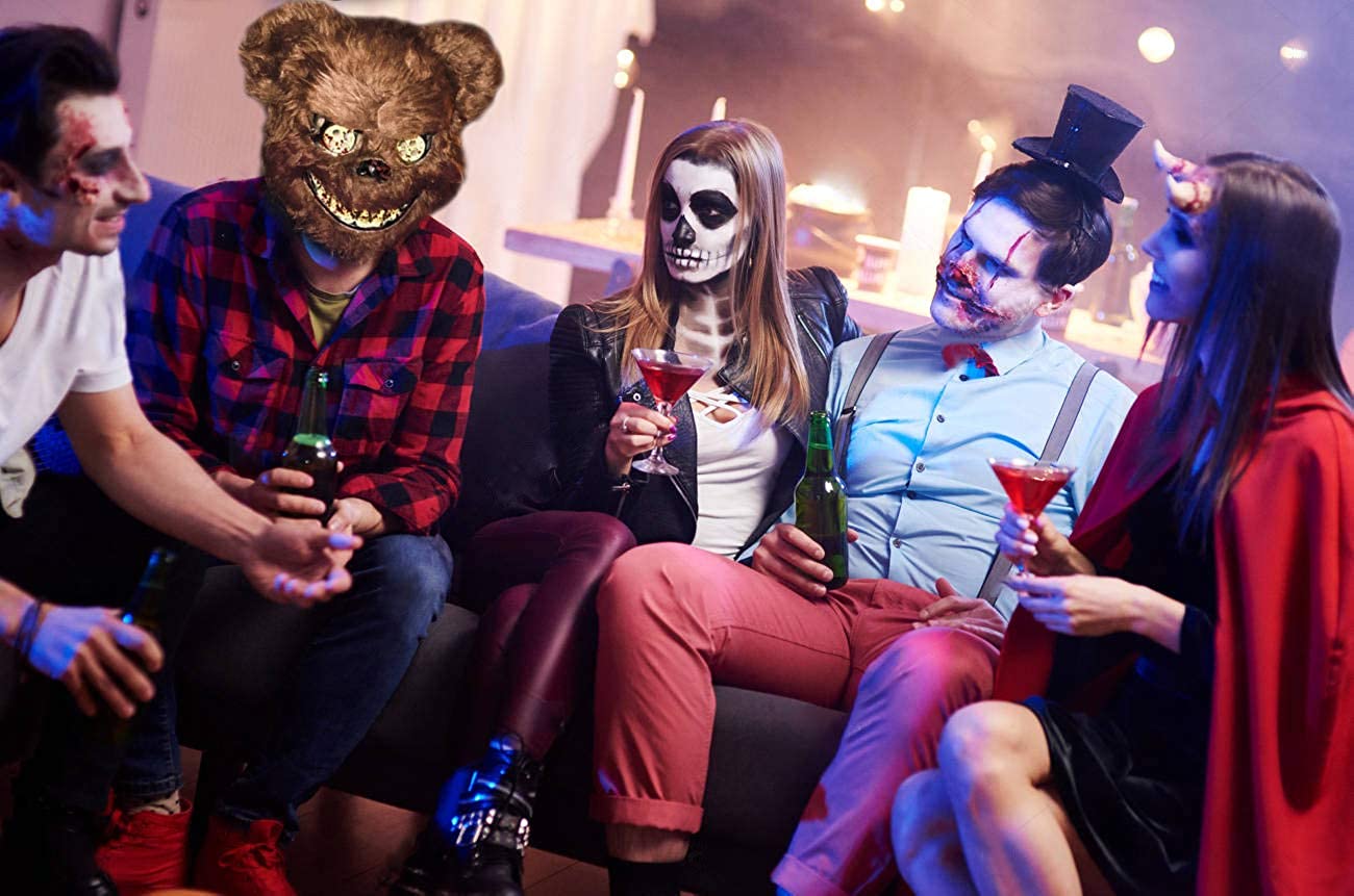 Máscara Urso Terror