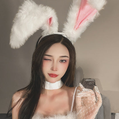 Tiara orelhas de coelho Anime Cosplay